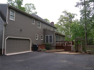 Rear View of 904 Dannyhill Court in Walton Park!