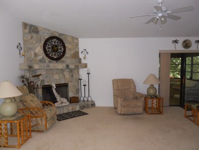 fireplace for those rare cooler evenings