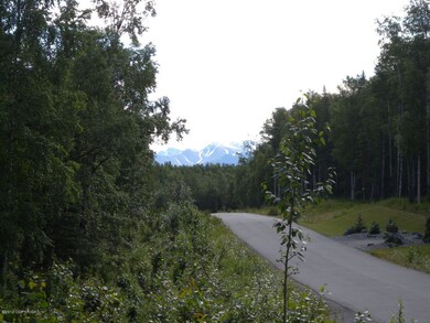 Mountain view down the street