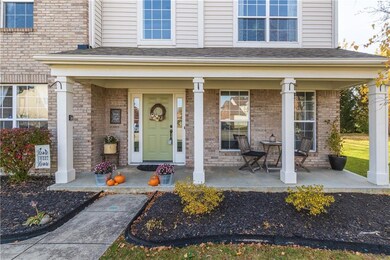 Large, covered front porch