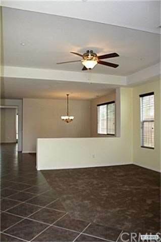 Formal Living Room with Ceiling Fan