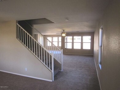 Stairway and Family Room