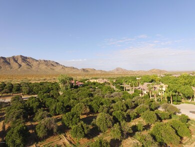 Aerial view to the S