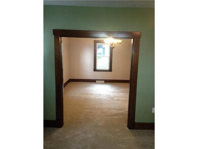 Dining Room. A photo from the living room looking 