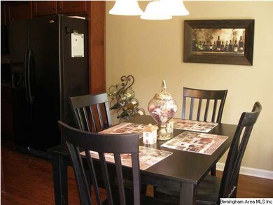 Eat in area in kitchen