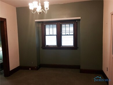 Dining Room with alcove for a buffet cabinet.