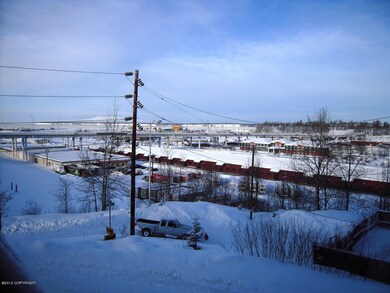 View from deck on sunny February day