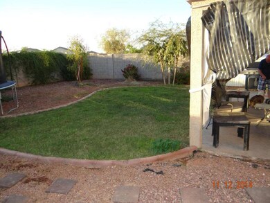 Landscaped rear yard