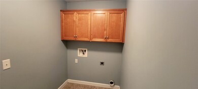 Spacious laundry room