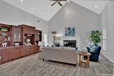 LIVING ROOM WITH TALL CEILINGS
