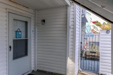 View of exterior entry