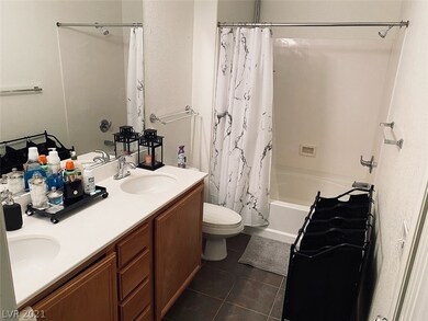 2 BATHROOMS- MASTER WITH 2 SINKS, TILE FLOORS IN G