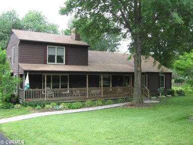Exterior Front - Large front porch.