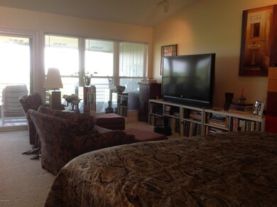 principal bedroom and sitting area