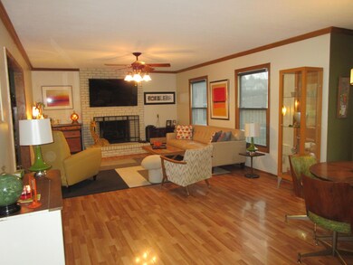 kitchen looking to living room