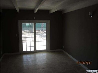 Step down family room