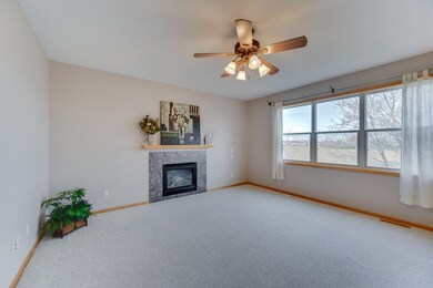 Family room included a gas fireplace.  Enjoy a won
