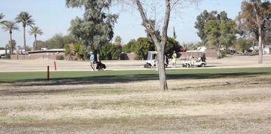 Back yard Golf course view