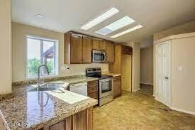 kitchen and back door