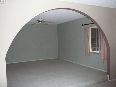 Sitting room in master suite