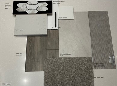 Design Selections.  This home is under constructio