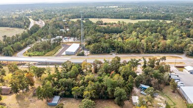 Aerial view showing Keenan Cutoff Road - also show