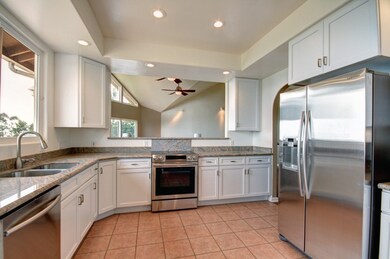 Open and beautifully remodeled kitchen with new ap