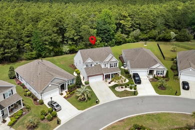 Drone / aerial view with a residential view and a 