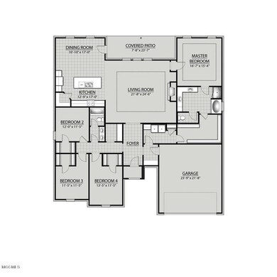 Coolidge A-E III Floor Plan