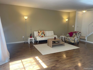 Spacious seating area