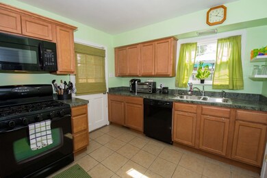 Lots of counter space in this updated kitchen.