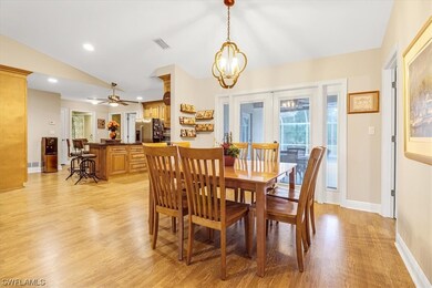 Dining Room with recessed lighting