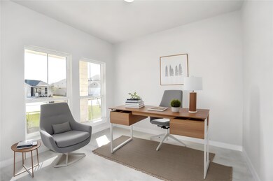 *Virtually Staged* Home Office. Sample photo of completed home with similar floor plan. Actual colors and selections may vary.
