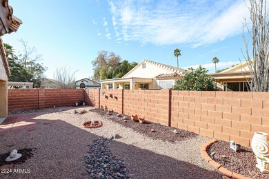 Large yard