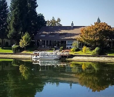 Lake view from back yard