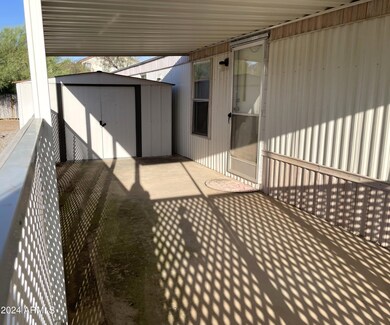 Covered patio