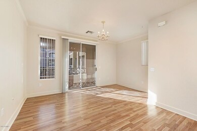 Living Room Leads Out to Balcony