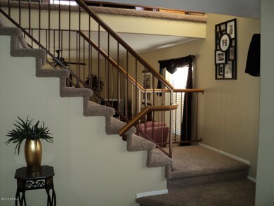 Open Stairway at the Front Entrance