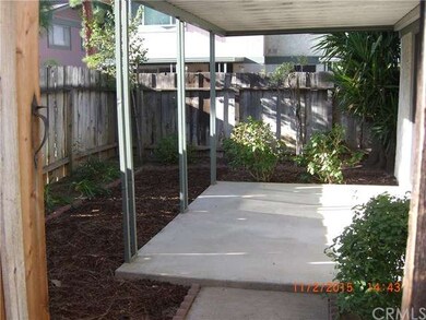 Private end location Covered Patio