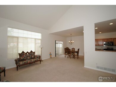 Living room to dining room