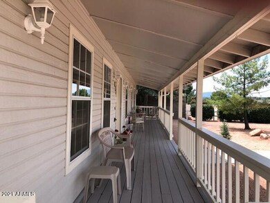 Front covered porch