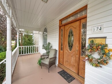 Large covered front porch.