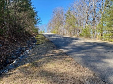 View from the driveway up the street towards the N