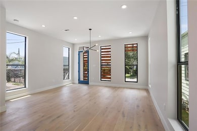 Natural light & recess lights throughout.