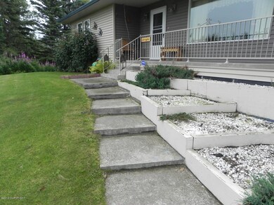 Walk way to front Door
