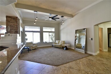 Hallway to the right leads to the half bath and th