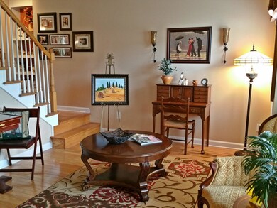 View of formal living area