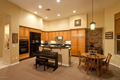 Large Kitchen Wide Open to Family Room