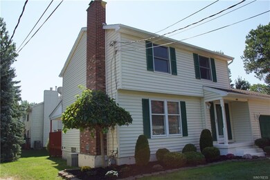 Exterior of house freshly powerwashed.