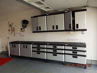 Custom cabinets in garage